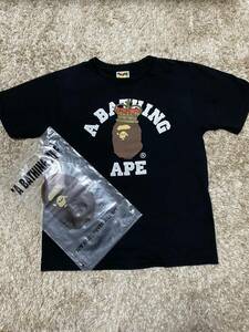 A BATHING APE Tシャツ　ブラック　Mサイズ