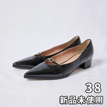 ハーリップトゥ Orangery Crystal Belted Pumps 38 しゃるのクローゼット_画像1