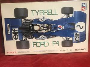 絶版　蔵出し未開封　ビンテージプラモデル　1/12　タイレル・フォードF-1　B-7