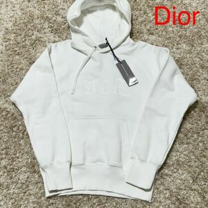 タグ付き★ ChristianDior クリスチャンディオール プルオーバー パーカー PETER DOIG ピータードイグ ホワイト