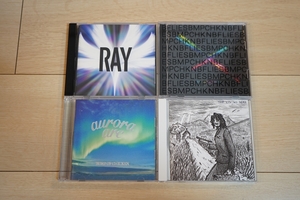 BUMP OF CHICKEN CD4枚セット RAY Butterflies aurora arc THE LIVING DEAD