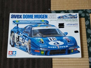 タミヤ 1/24 avex 童夢 無限 NSX GT ITEM24193 TAMIYA ジャンク 手つき デカール難有り 同梱可 HONDA ホンダ エイベックス