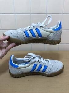 1円 ★ adidas アディダス INDOOR SUPER BY9772 ★ 即決激安 ★ サイズUS4 22.0cm ホワイト　FK