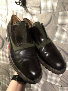Dries Van Noten Dries Van Noten кожа обувь кожа Loafer размер 42 черный FK