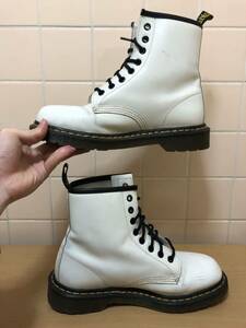 Dr.Martens ドクターマーチン レースアップブーツ 1460 AW006 サイズUK7 ホワイト　FK