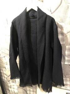 COMOLI コモリ WOOL STOLE JACKET ウール ストール ジャケット S03-01014 ワンサイズ ネイビー　FK