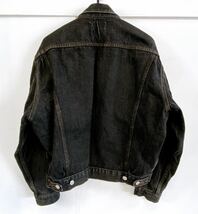 ■USED■ Wranglar ラングラー ブラック ジージャン デニムジャケット Mサイズ 90s？ビンテージ？【現状品】_画像6