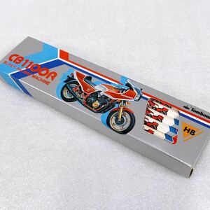 ☆デッドストック☆ Tombow トンボ HB鉛筆 1ダース〈HONDA CB1100R〉昭和レトロ えんぴつ コレクション