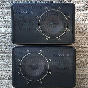 KENWOOD ケンウッド CM-5 日本製 スピーカー ブラック ペア 