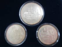1980年　モスクワオリンピック　記念メダル　銀貨　6枚セット　記念コイン　ケース付　記念貨幣　記念硬貨_画像4