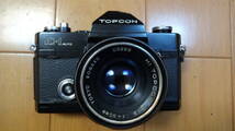 【ジャンク】TOPCON IC-1 AUTO(Black) & HI TOPCOR 50mm 1:2 セット_画像1