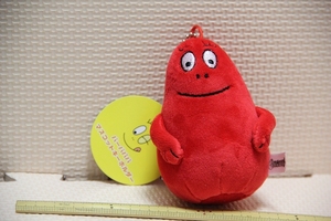  bar bar papa mascot key holder bar ba Bravo search 2022 small size soft toy ball chain red red character goods 