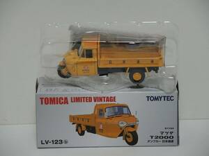 ・トミカ リミテッド ヴィンテージ LV-123（b）マツダ T2000 ダンプカー（日本通運）