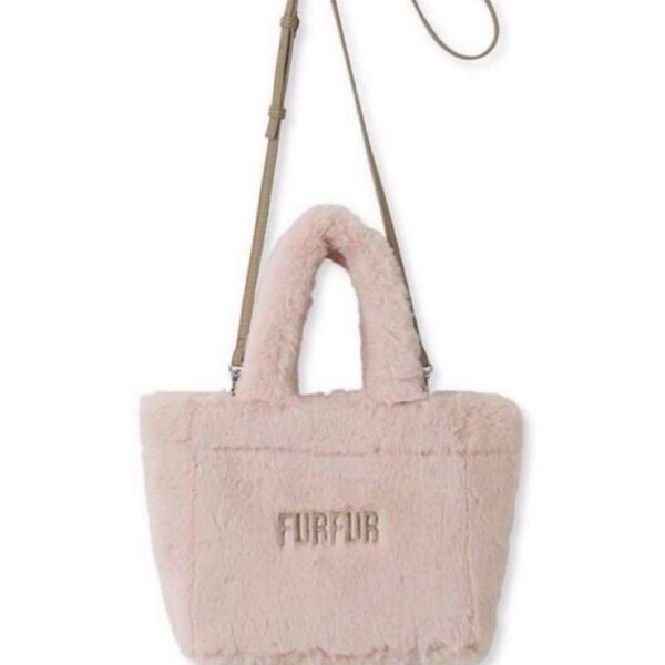 furfur エコファートートバッグ PNK ピンク