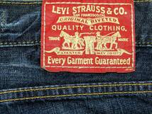 状態良好 美品 リアルで超カッコいい色落ち ヴィンテージ感MAX Levis リーバイス ユーズド/ダメージ加工 ストレート 28inch前後 メンズ_画像5