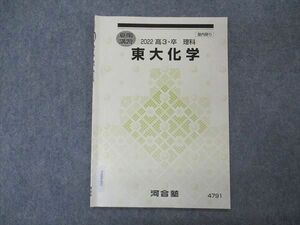 VN04-053 河合塾 東大化学 東京大学 テキスト 2022 夏期講習 03s0B