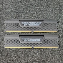 CORSAIR VENGEANCE DDR5-6000MHz 32GB (16GB×2枚キット) CMK32GX5M2E6000C36 動作確認済み デスクトップ用 PCメモリ _画像3