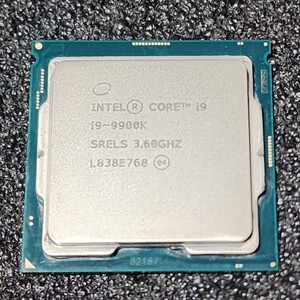 CPU Intel Core i9 9900K 3.6GHz 8コア16スレッド CoffeeLake PCパーツ インテル 動作確認済み