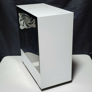 【送料無料】NZXT H510 White&Black(CM-H510B-W1) ミドルタワー型PCケース(ATX) IN WIN SIRIUS PURE×3基搭載