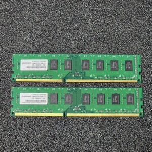 PANRAM DDR3-1600MHz 16GB (8GB×2枚キット) SL316008G3C1128K04O8BAA 動作確認済み デスクトップ用 PCメモリ 