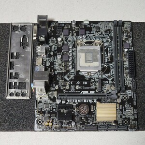 ASUS H110M-E/M.2 LGA1151 MicroATXマザーボード ジャンク品 PCパーツ