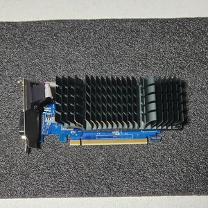 ASUS GEFORCE GT710 2GB DDR3/GT710-SL-2GD3-BRK-EVO ファンレス LP ロープロファイル対応 動作確認済み PCパーツ グラフィックカード