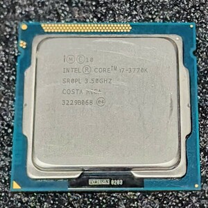 CPU Intel Core i7 3770K 3.5GHz 4コア8スレッド IvyBridge PCパーツ インテル 動作確認済み