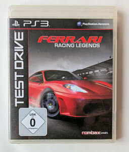 PS3 テストドライブ フェラーリ レーシング レジェンド TEST DRIVE FERRARI RACING LEGENDS EU版 ★ プレイステーション3