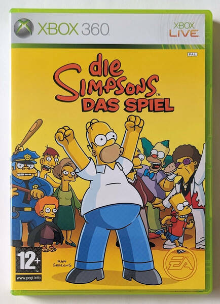 ザ・シンプソンズ・ゲーム THE SIMPSONS GAME ドイツ版 ★ XBOX 360 