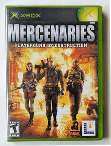 ma- Senna Lee zMERCENARIES Playground of Destruction North America version * XBOX / XBOX ONE / SERIES X