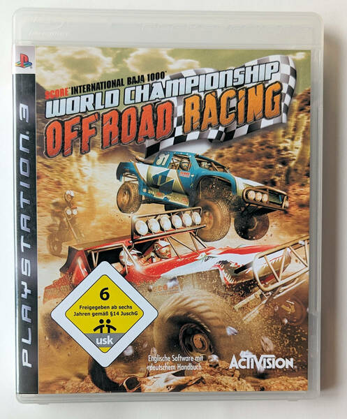 PS3 スコア インターナショナル バハ1000 オフロード レーシング BAJA WORLD CHAMPIONSHIP OFF ROAD EU版 ★ プレイステーション3