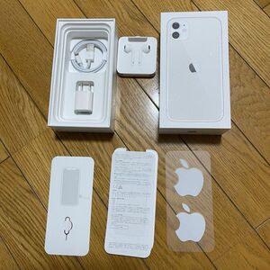 純正品 iphone11 付属品　箱 Apple イヤホン 電源