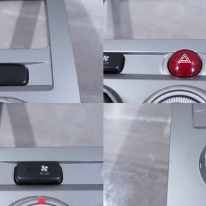■平成20年(2008) 三菱 デリカ D5 CV5W 2WD CVT 純正 ナビパネル オーディオパネル エアコンスイッチ 内装 インパネの画像3