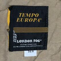 LONDON FOG ダブルトレンチコート 中綿入り エポレット e38 L相当_画像3