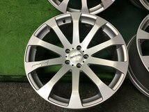 【送料無料】VENERDI COSMIC アルミホイール 20×8.5J+35 5穴-114.3 シルバー 4本セット ヴェネルディ コスミック 20インチ_画像6