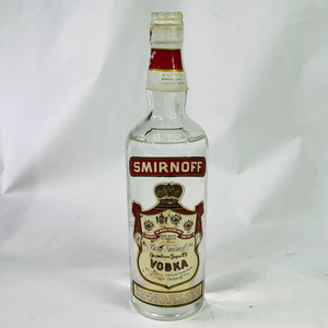 【未成年の飲酒は法律で禁じられています】スミノフ ウォッカ 40度 760ml　従価　※ボトル汚れあり