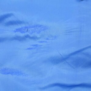 70'sUSA古着 sears ビンテージ コーチジャケット sizeL TALL 水色 ブルー 無地 シアーズ ビッグシルエット 大きいサイズ 70年代 アメリカの画像8