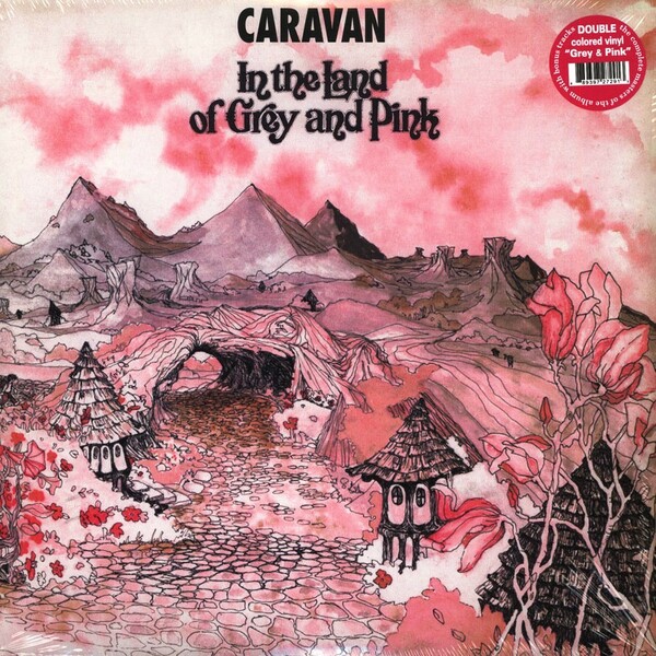 Caravan キャラヴァン - In The Land Of Grey And Pink 限定再発二枚組ピンク・グレー・スプラッター・カラー・アナログ・レコード