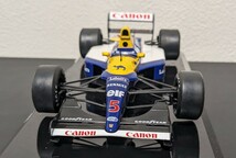 【タバコ加工済】1/24 ウィリアムズ FW14B ルノー ナイジェル・マンセル williams F1マシンコレクション 1992 デカール _画像6