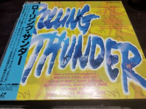 帯付き美品！　511 激レア盤　ローリングサンダー　レーザーディスク　サーフィン　rolling thunder 1992年作品