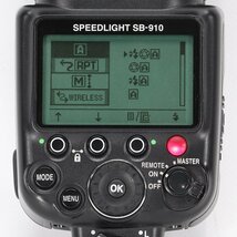 Nikon スピードライト SB-910 動作品 SPEEDLIGHT ニコン 【中古 一眼レフカメラ デジタルカメラ 周辺機器】 #T_画像8