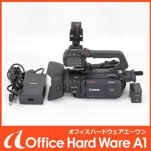 4K対応 CANON 業務用デジタルビデオカメラ XF405 正常動作品 光学15倍ズーム 赤外線モード搭載【中古 キヤノン キャノン】#S