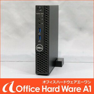 DELL OptiPlex 3060 Micro 2018年 Corei5-8400T(1.70GHz) メモリ16GB SSD128GB HDMI Windows11 中古パソコン 小型 〇 S2312-5880