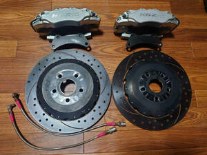 KRZ Power 6POT 328mm brake kit ZZT231 Celica front extra attaching 