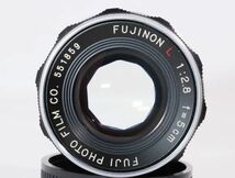 希少良品 Fujinon フジノン L 5ｃm F/２.8 ライカＬ３９レンズ_画像6