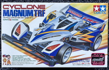 タミヤ サイクロンマグナム TRF「CYCLONE MAGUM TRF 」フルカウルミニ4駆 当時物　新品未使用 未組み立て品_画像1