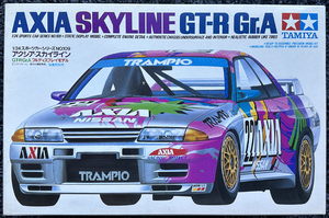 タミヤ アクシア ・ スカイライン ・ NISSAN AXIA SKYLINE GT-R Gr.A 1/24 NO.109 当時物 新品未使用 ・未組み立て品