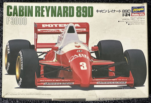 ハセガワ 1/24 キャビン レイナード 89D ・ CABIN REYNARD 89D F3000 当時物 新品未使用 未組み立て品