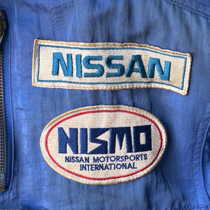 ニスモ レーシングーム ジャケット ・NISSAN NISMO ・ NISSAN RACING TEAM ジャケット 支給品 当時物 ワンオーナー・ビンテージ 品の画像7