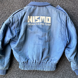 ニスモ レーシングーム ジャケット ・NISSAN NISMO ・ NISSAN RACING TEAM ジャケット 支給品 当時物 ワンオーナー・ビンテージ 品の画像4
